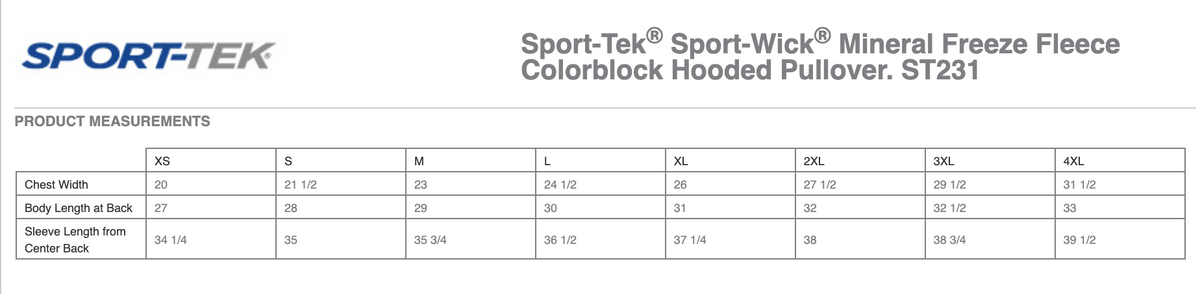 Sample Mineral Freeze Colorblock Hoodie