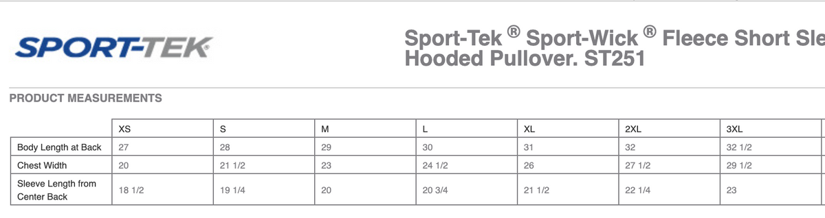Miller Place Girls HS Lacrosse Sport-Wick Fleece Short Sleeve Hoodie (Available in Youth)