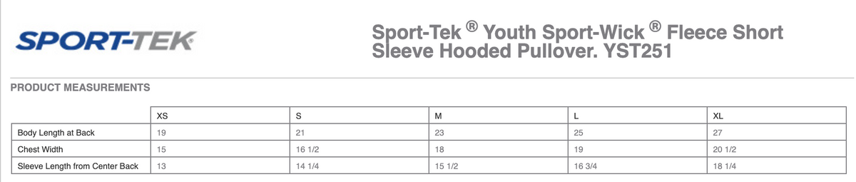 Norwood Ave. Elementary School Sport-Wick Fleece Short Sleeve Hoodie