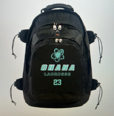 Ohana Girls Lacrosse Deluxe Sports Backpack