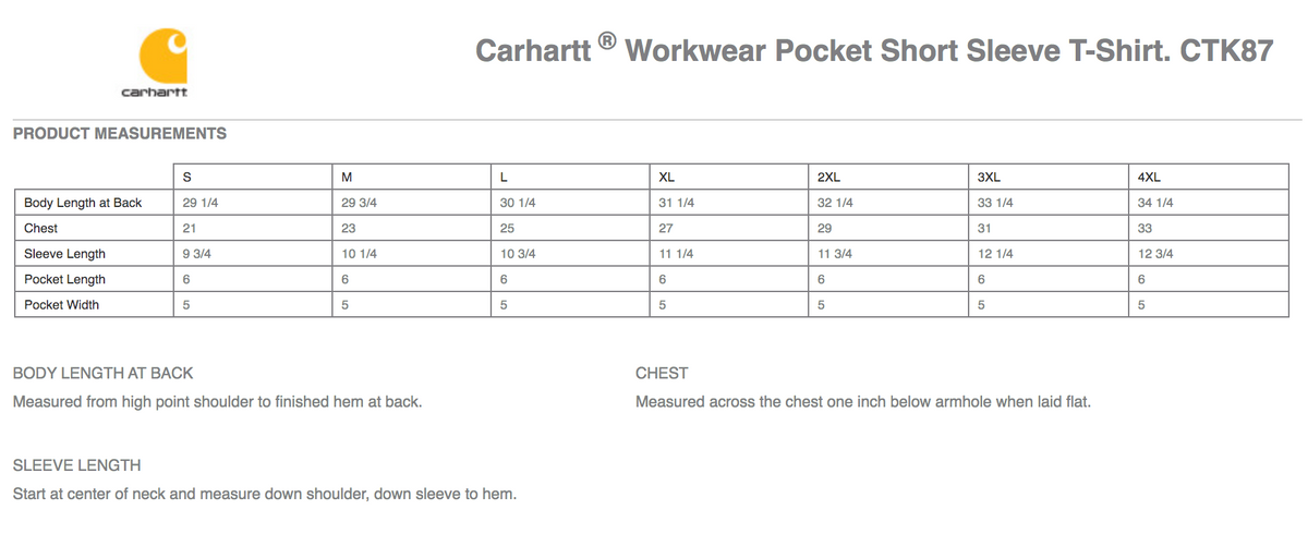 Boeing AWACS E-3 Carhartt Pocket Short Sleeve Tee