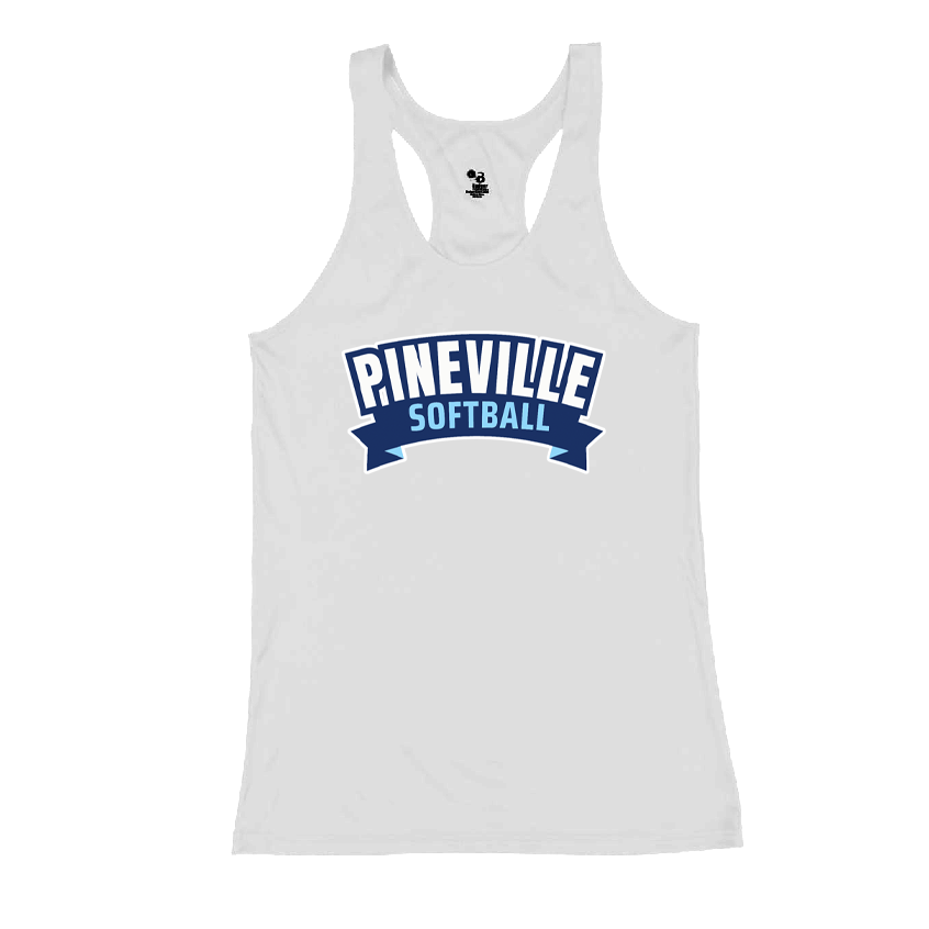 Pineville Community Athletic Association B-Core Ladies Racerback Tank