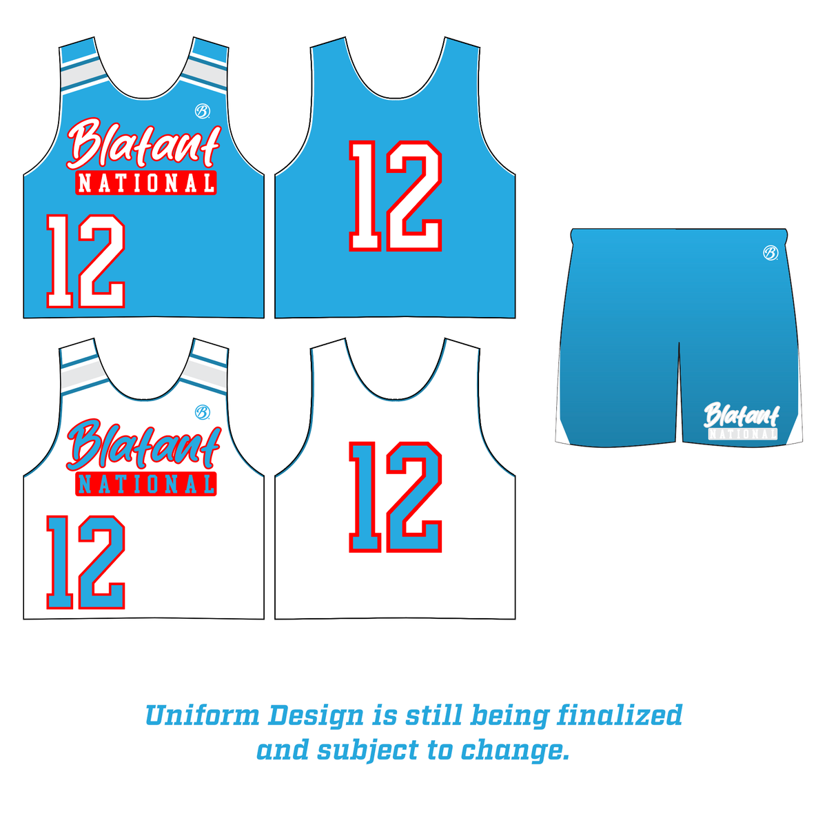 Blatant National Lacrosse Required Uniform Package