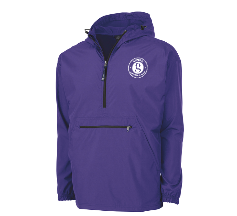 Gymcats Gymnastics Charles River Pack-N-Go Pullover