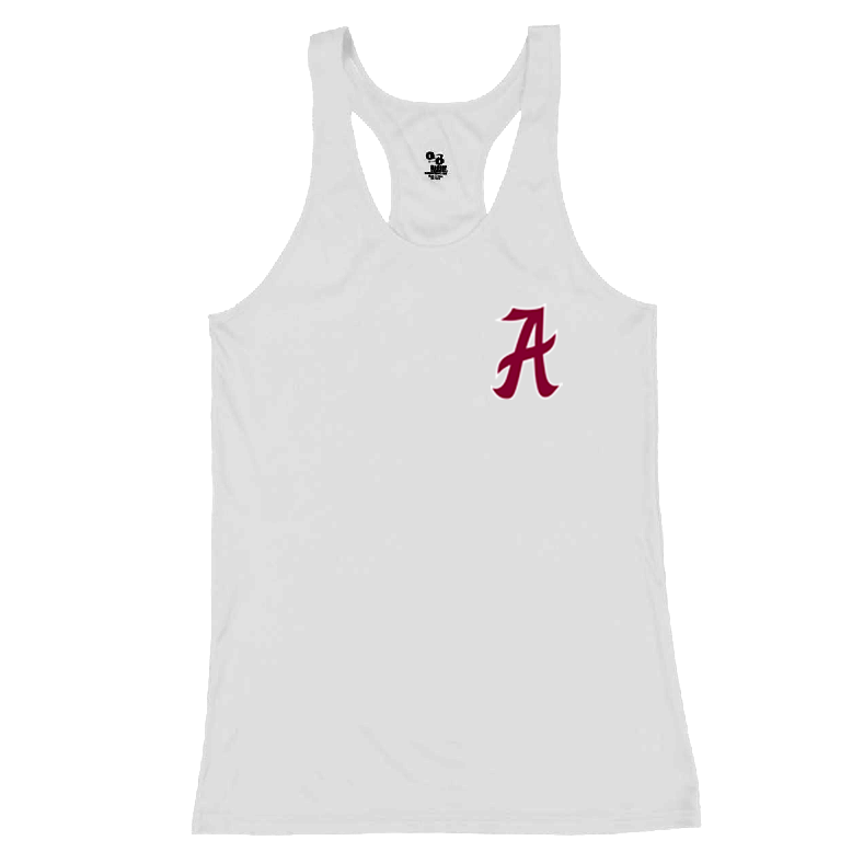 Amherst County Dixie Girls Softball B-Core Ladies Racerback Tank