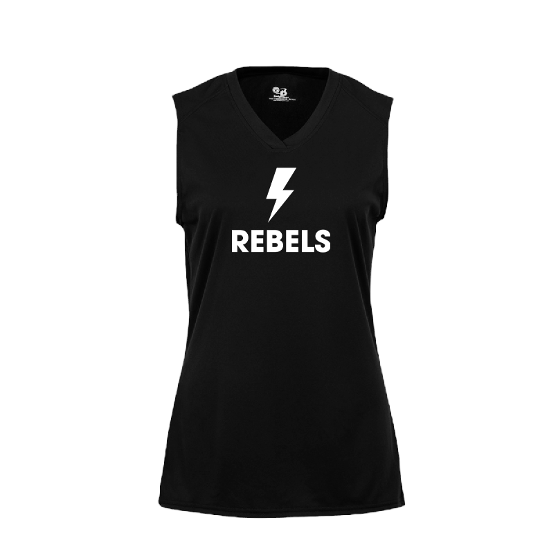 Rebels 32 Lightning Women's Sleeveless Tee