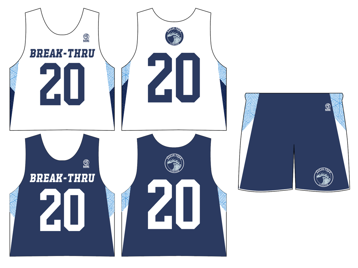 Break Thru Lacrosse Premium 2 Piece Uniform Set