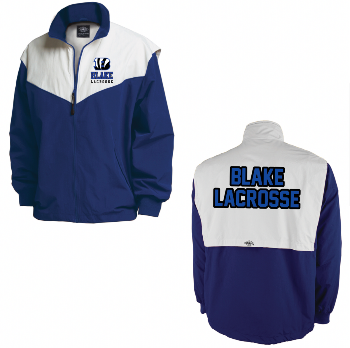 Blake Lacrosse Charles River Jacket w/ Tackle Twill Back