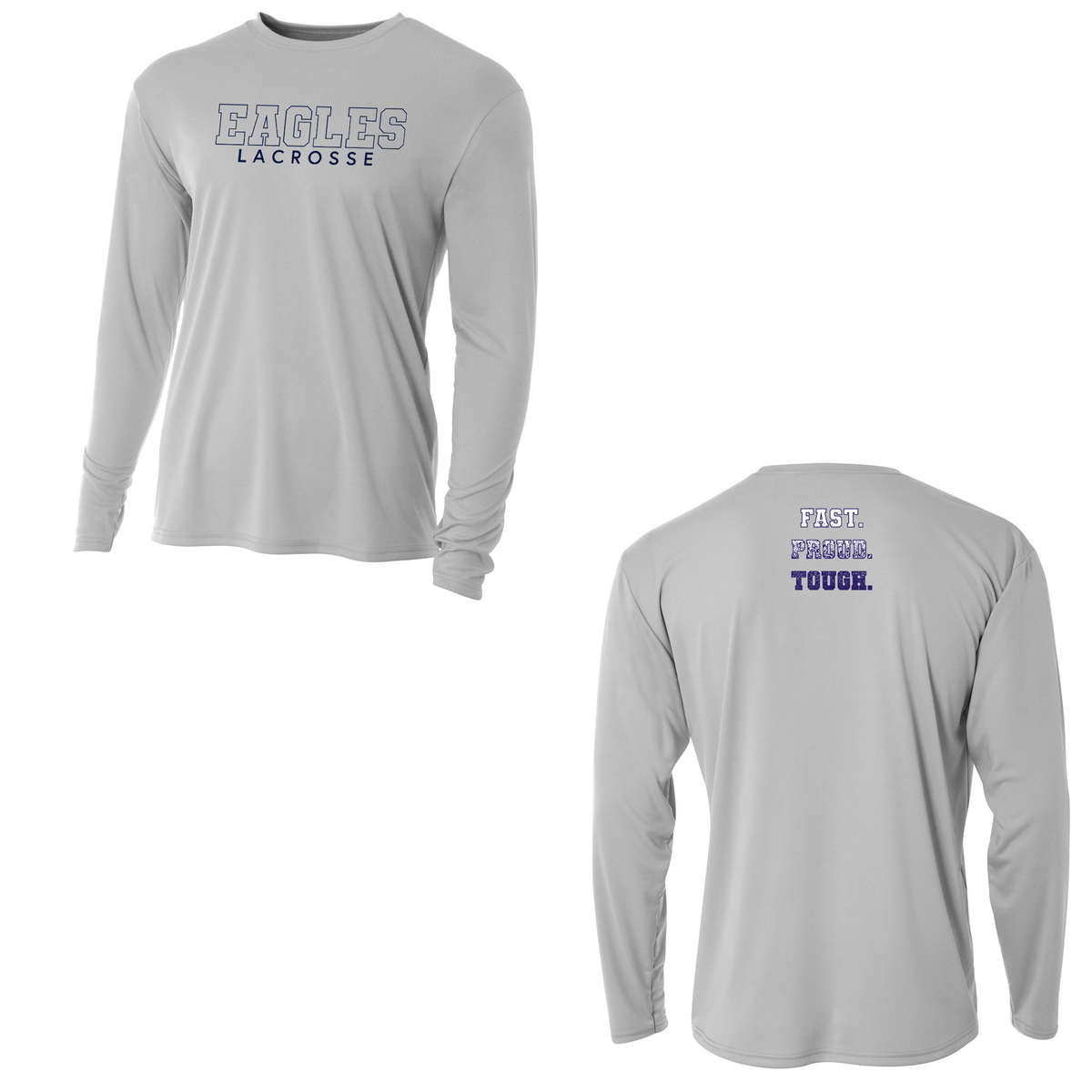 Rocky Point Lacrosse Cooling Performance Long Sleeve Crew