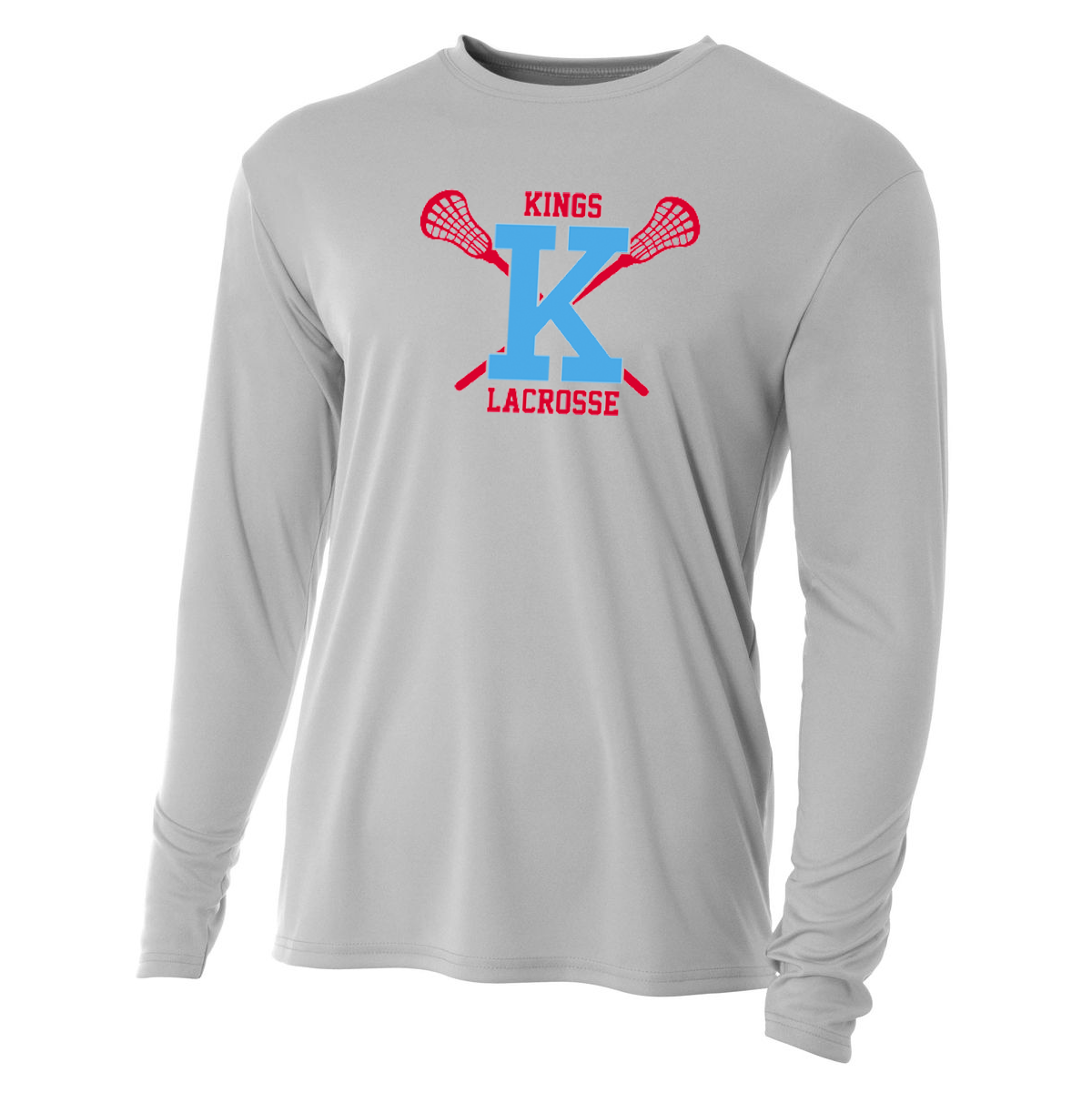 Kings Lacrosse Cooling Performance Long Sleeve Crew