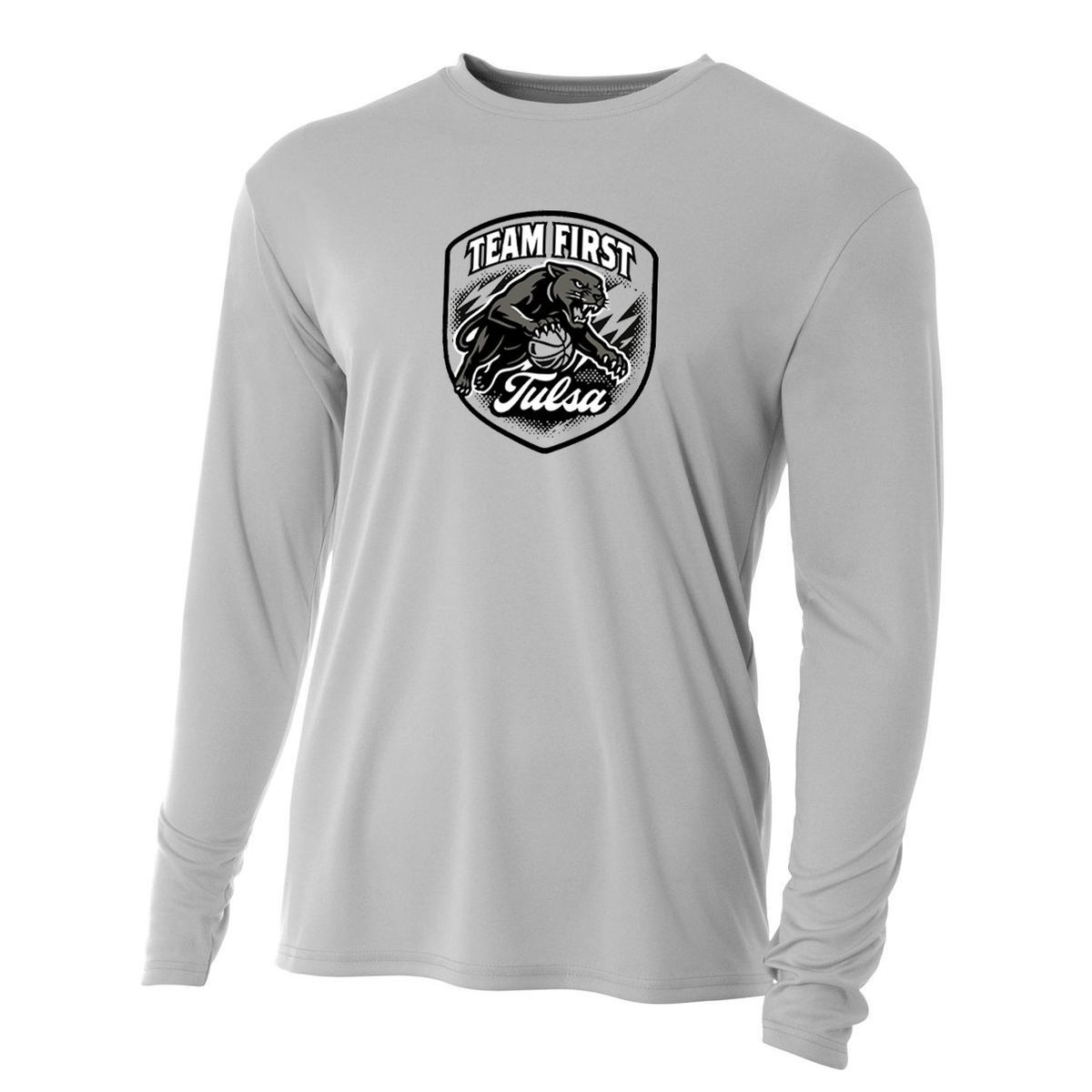 Team First Tulsa Cooling Performance Long Sleeve Crew