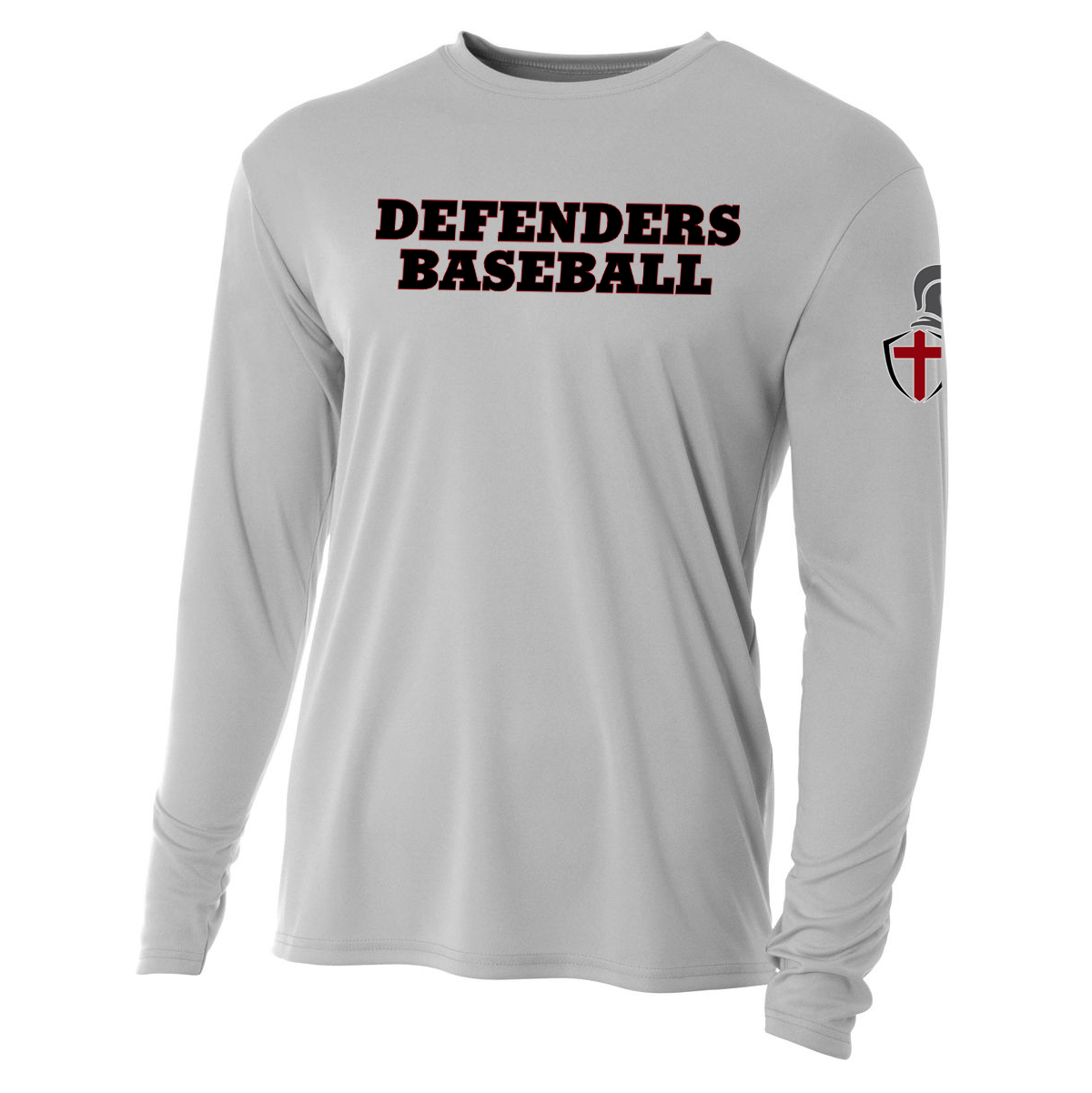 Defenders Baseball Cooling Performance Long Sleeve Crew