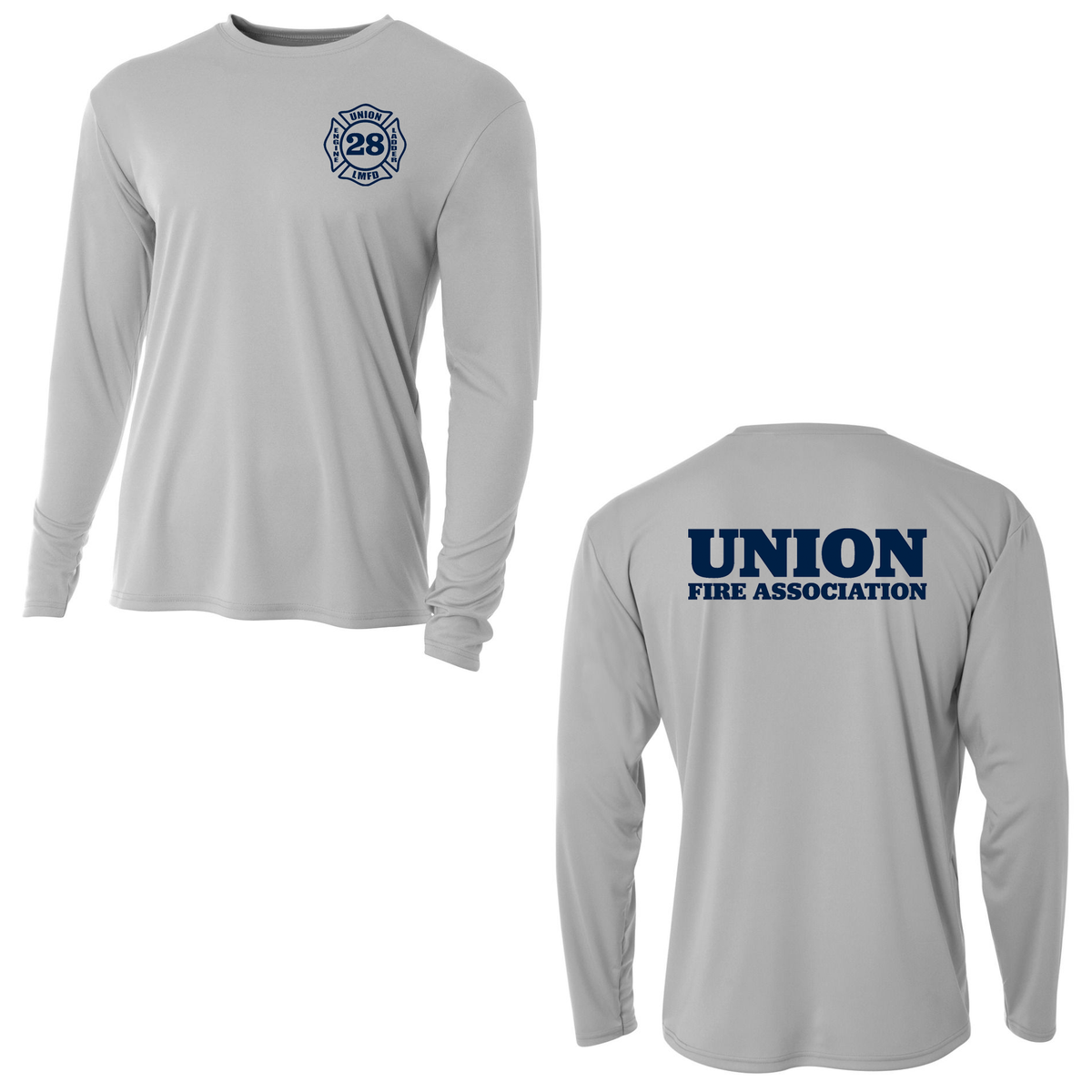 Union Fire Association Cooling Performance Long Sleeve Crew