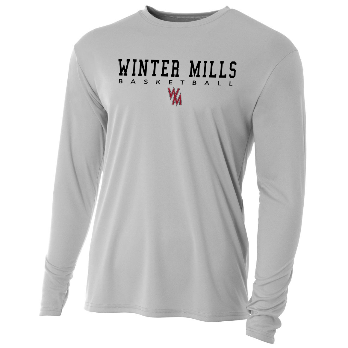 Winters Mill HS Basketball Cooling Performance Long Sleeve Crew