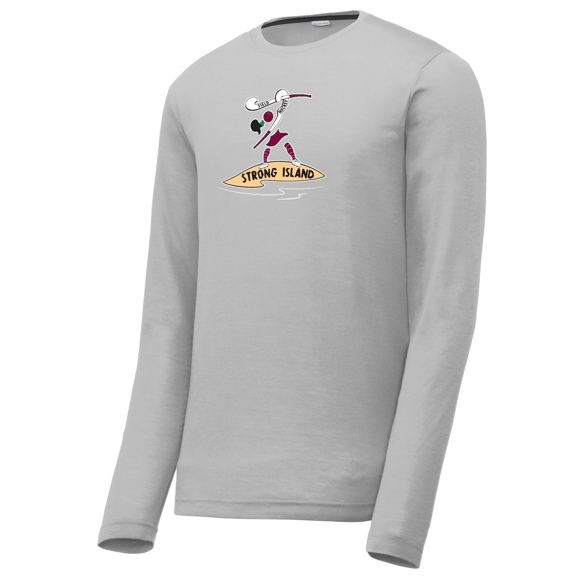 Strong Island Field Hockey Long Sleeve CottonTouch Performance Shirt