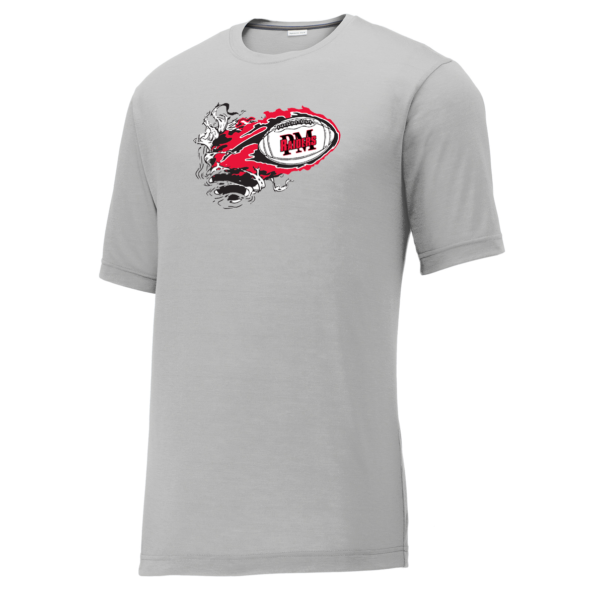 Raiders Youth Football CottonTouch Performance T-Shirt