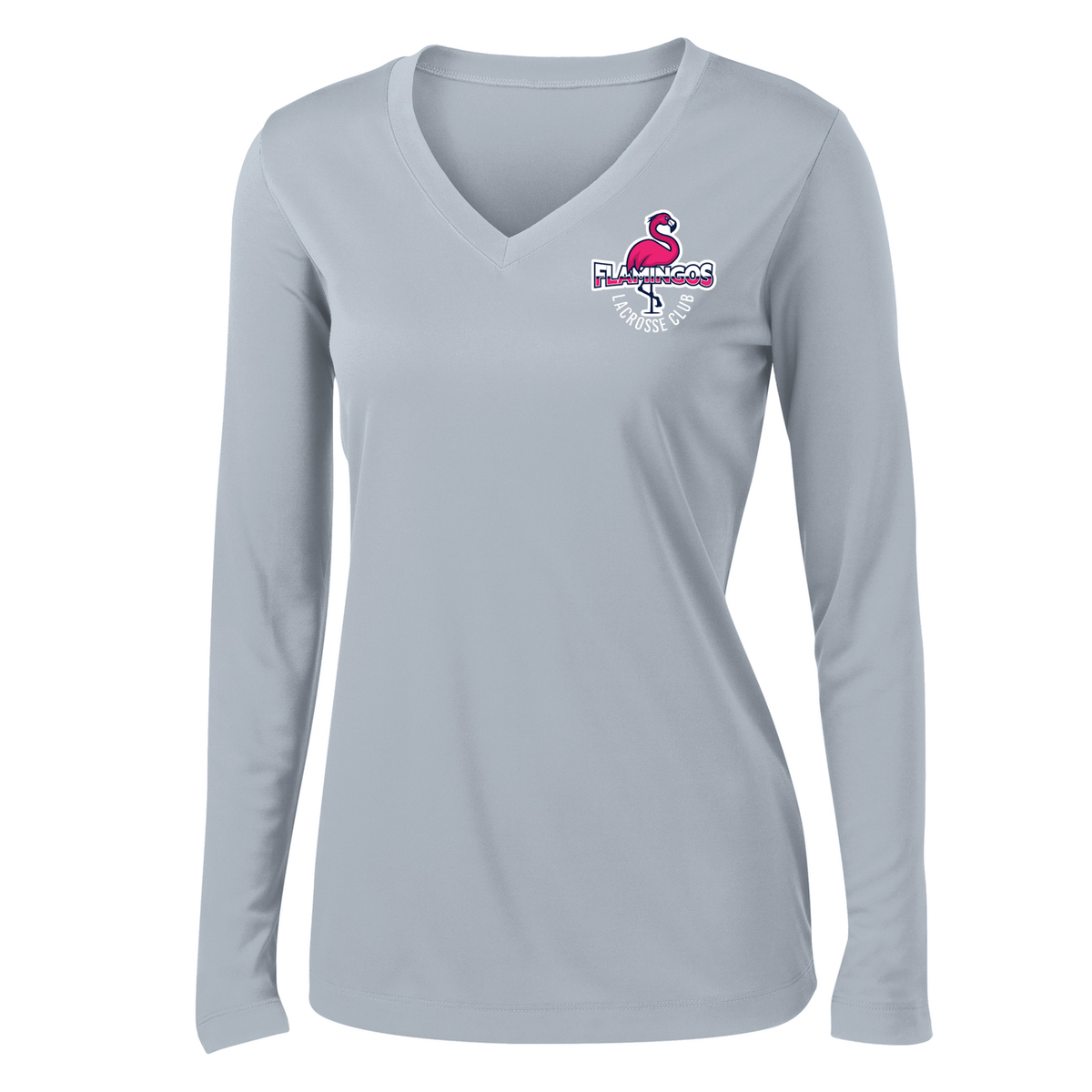 Flamingos Lacrosse Club Women's Long Sleeve Performance Shirt