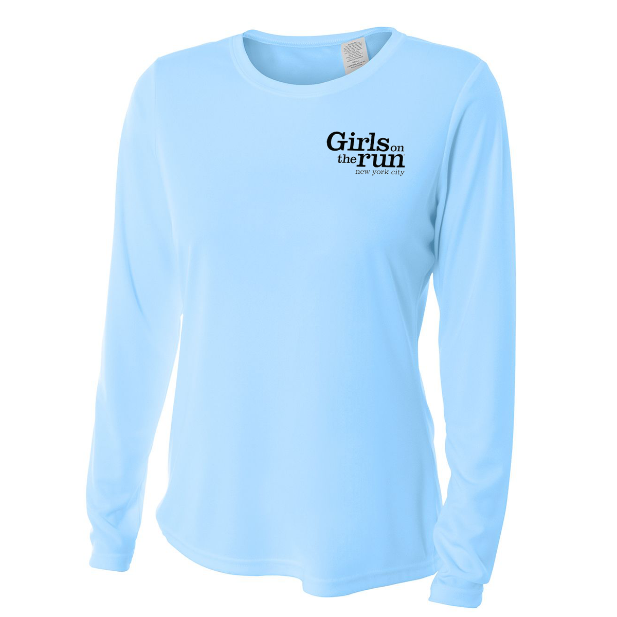 Girls on the Run NYC Women's Long Sleeve Performance Crew