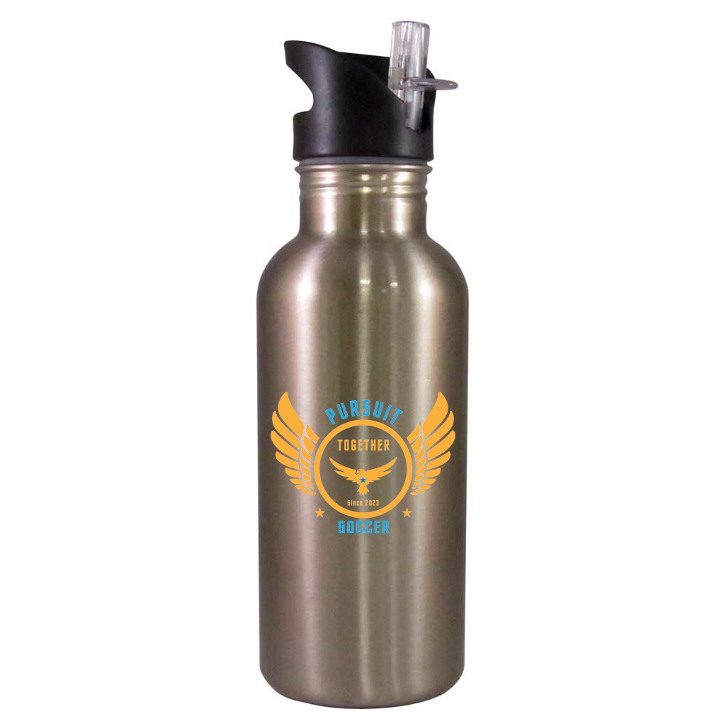 Pursuit Together Soccer Team Water Bottle