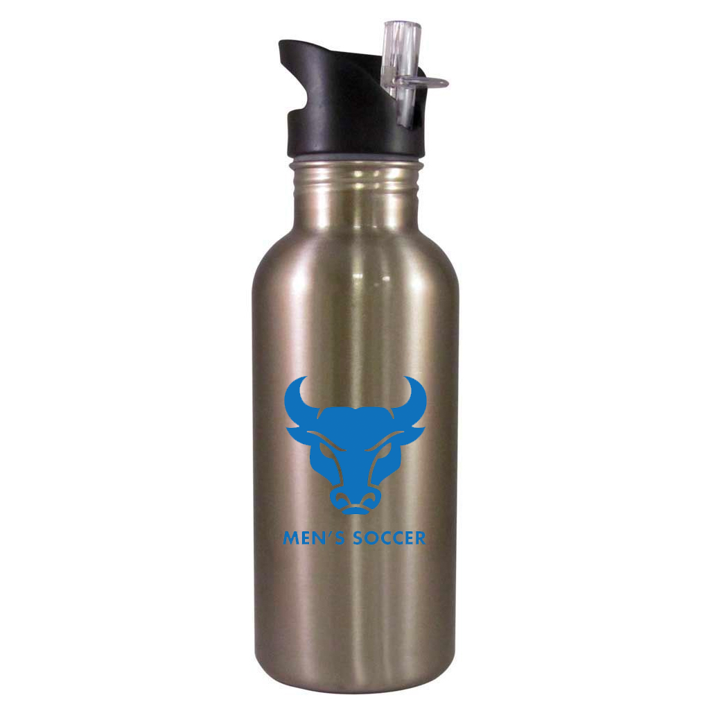 UB Mens Club Soccer Team Water Bottle