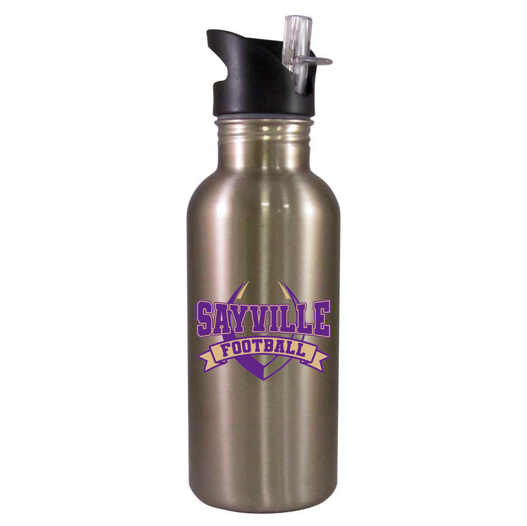 Sayville Football Team Water Bottle