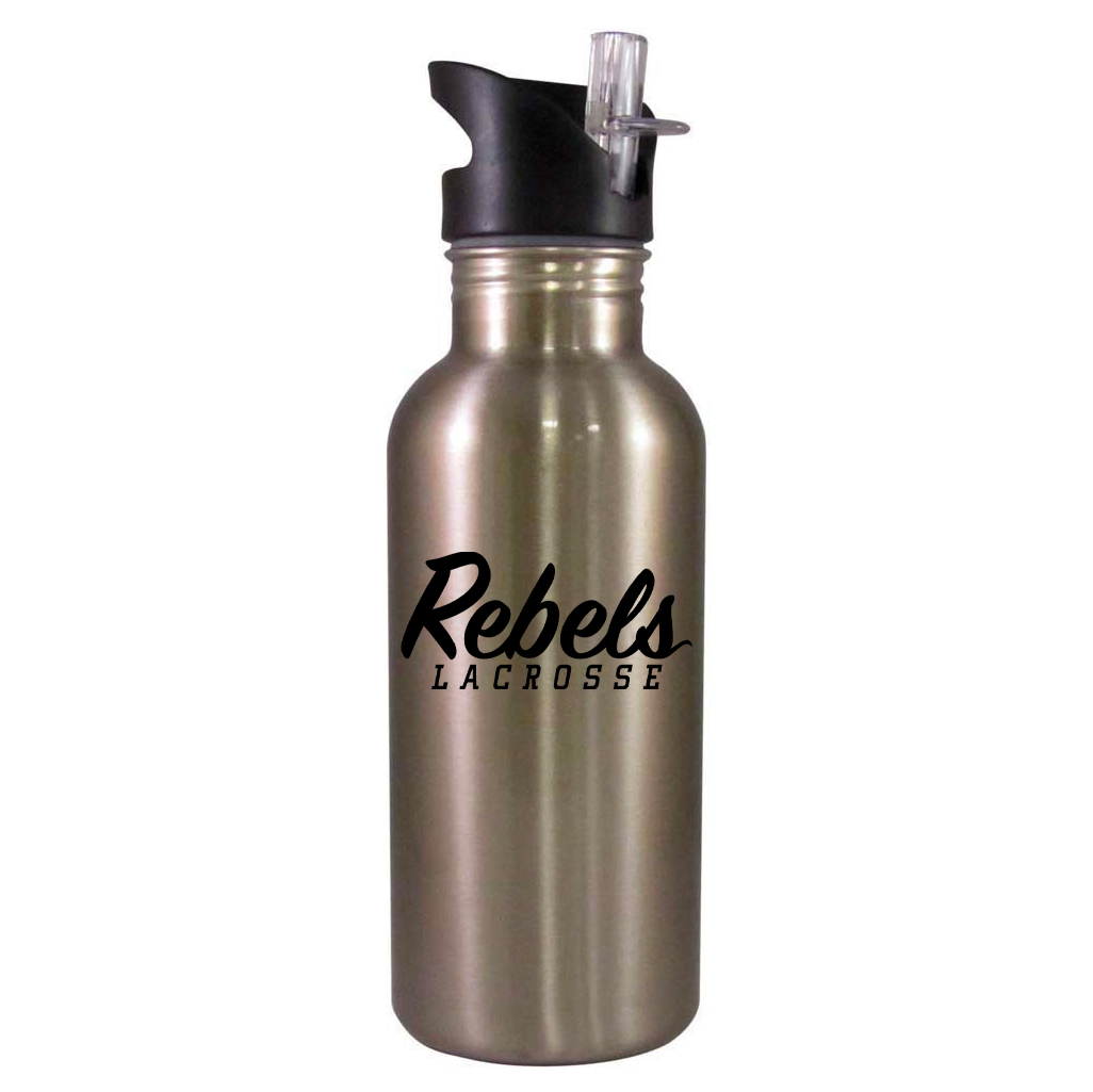 Rebels Lacrosse Team Water Bottle
