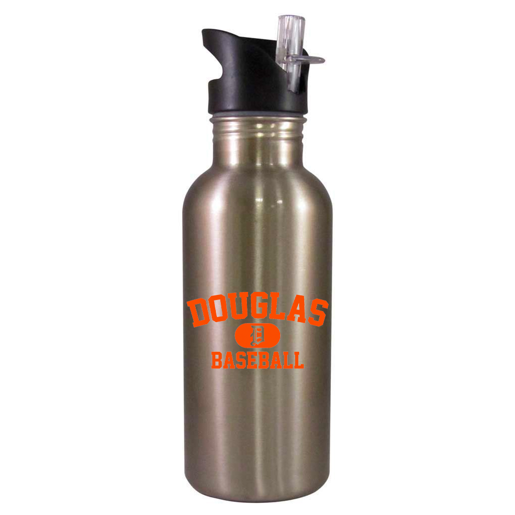 Douglas HS Baseball Team Water Bottle