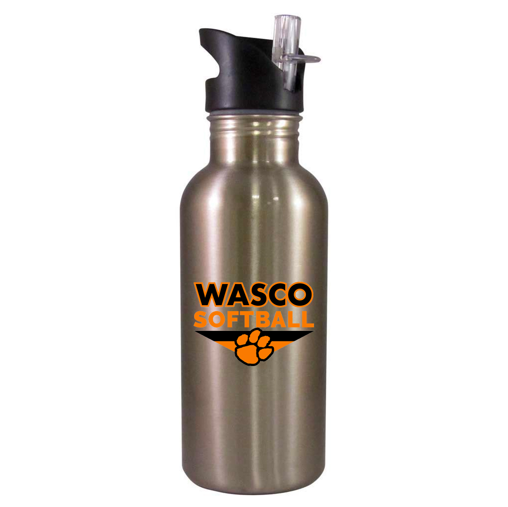 Wasco HS Softball Team Water Bottle