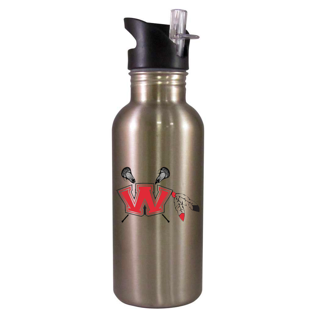 Weston Warrior Lacrosse Club Team Water Bottle