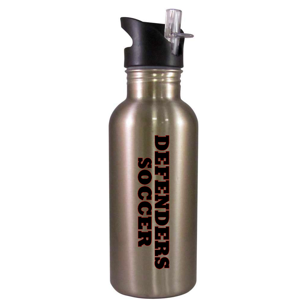 Defenders Soccer Team Water Bottle