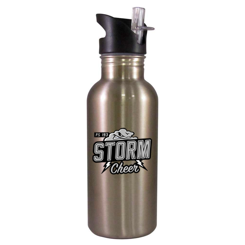 PS 193 Storm Cheer Team Water Bottle