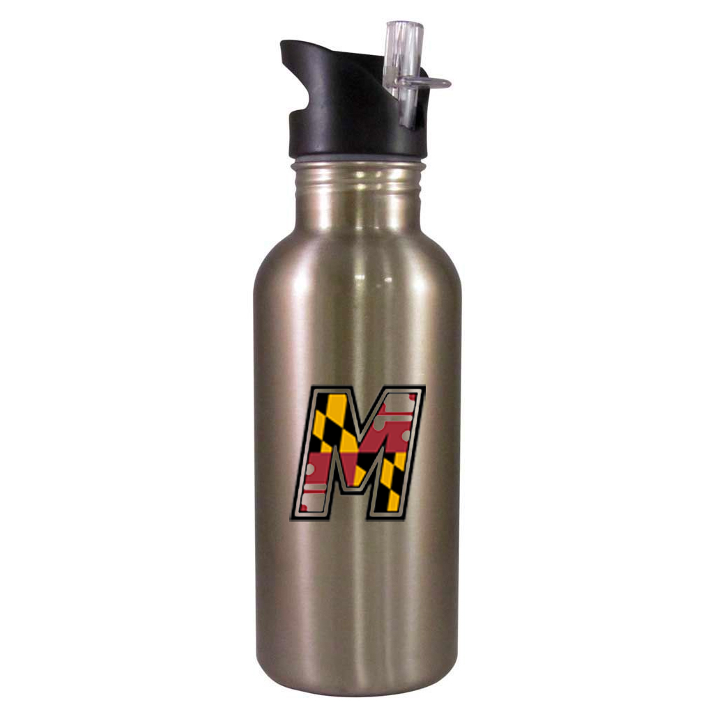 M Hockey Team Water Bottle