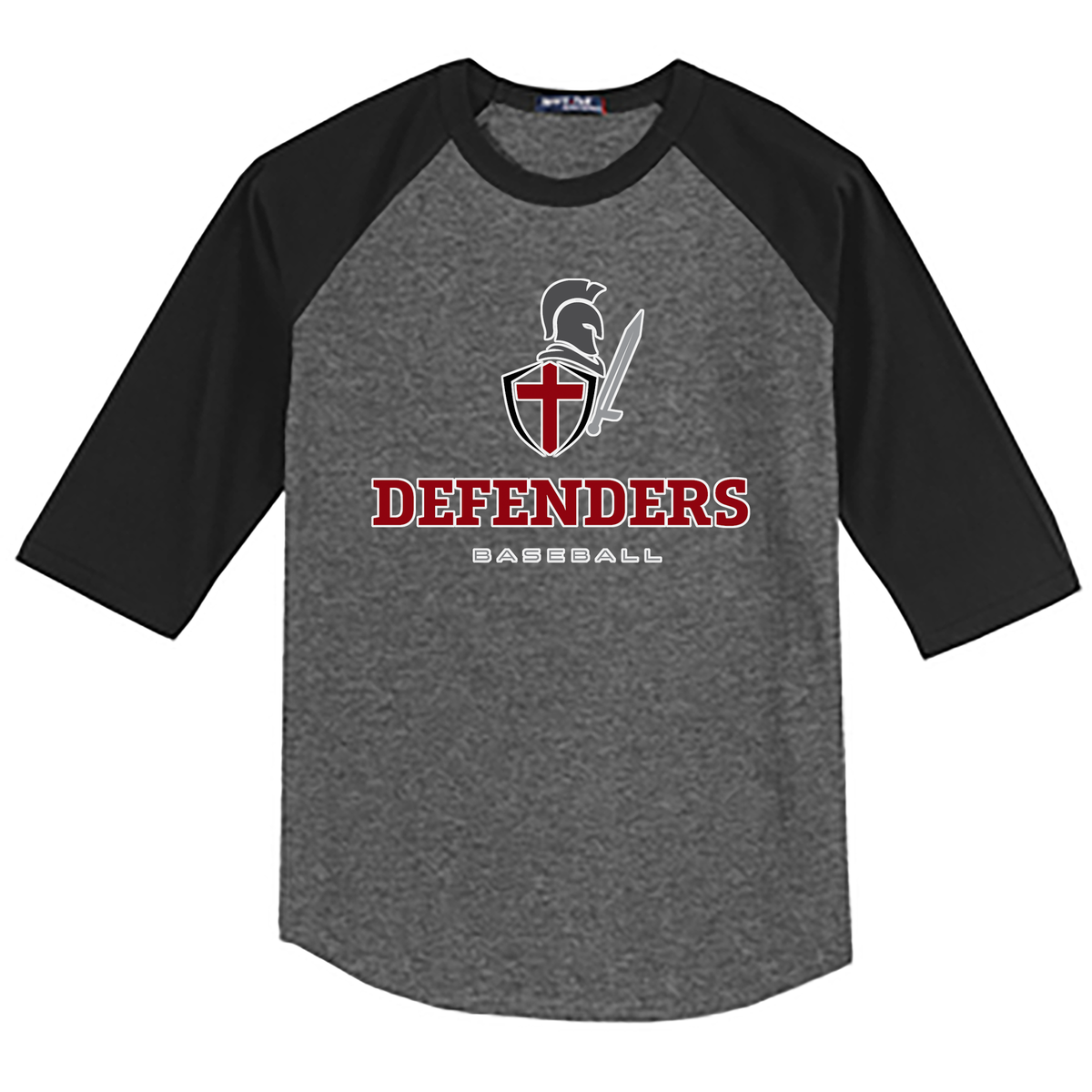 Defenders Baseball 3/4 Sleeve Baseball Shirt