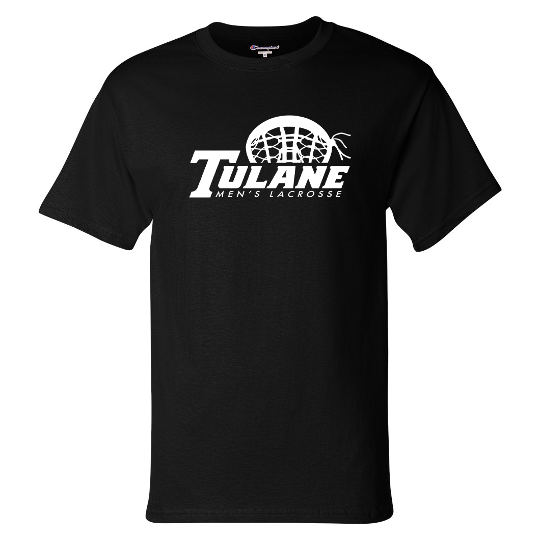 Tulane Mens Club Lacrosse Champion Short Sleeve T-Shirt