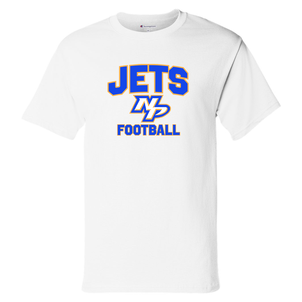 North Providence Jets Football Champion Short Sleeve T-Shirt