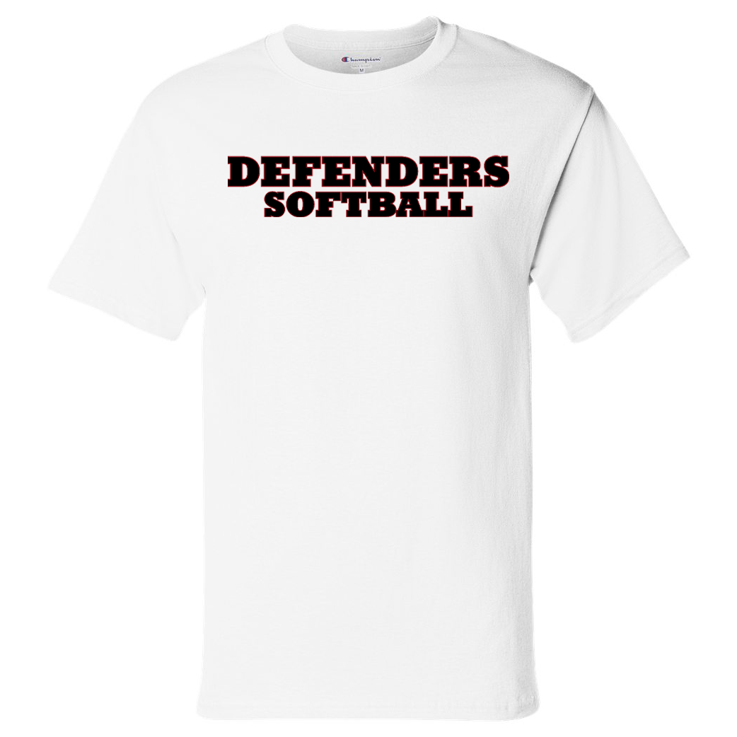 Defenders Softball Champion Short Sleeve T-Shirt