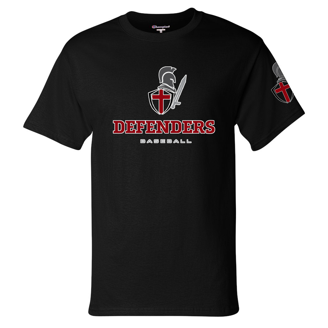 Defenders Baseball Champion Short Sleeve T- Shirt