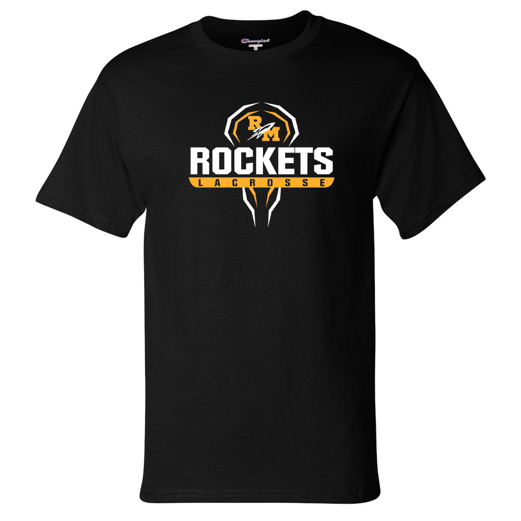 Richard Montgomery Rockets Lacrosse Champion Short Sleeve T- Shirt