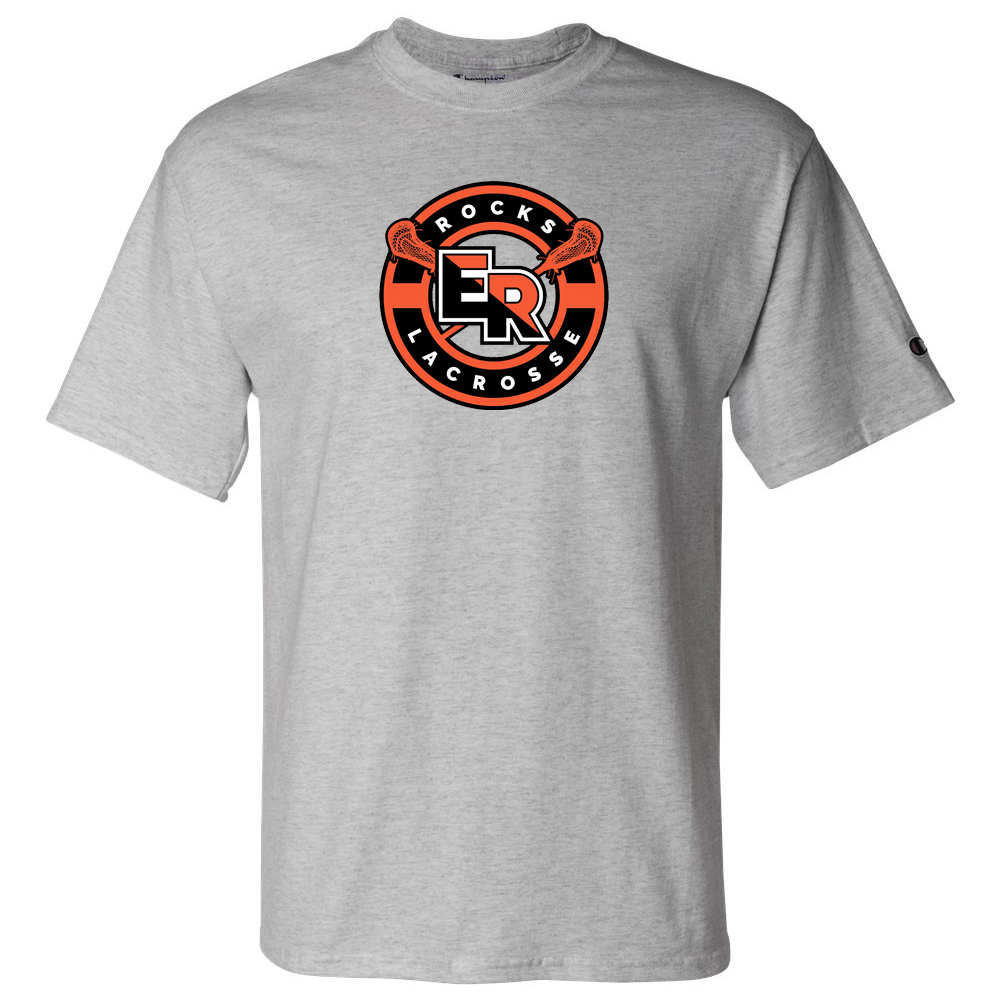 East Rockaway Rocks Lacrosse Champion Short Sleeve T- Shirt