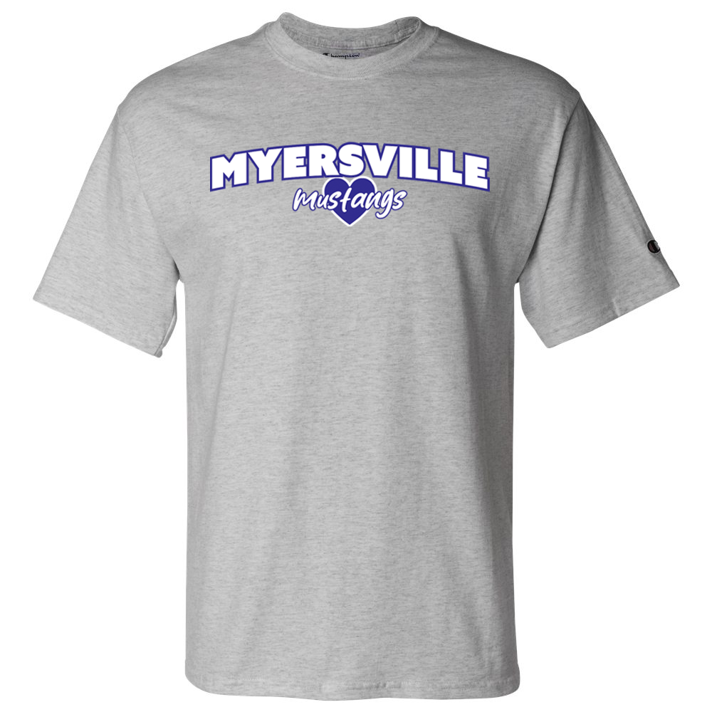 Myersville Elementary School Champion Short Sleeve T- Shirt