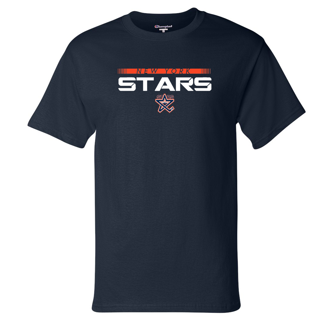 New York Stars Hockey Champion Short Sleeve T- Shirt