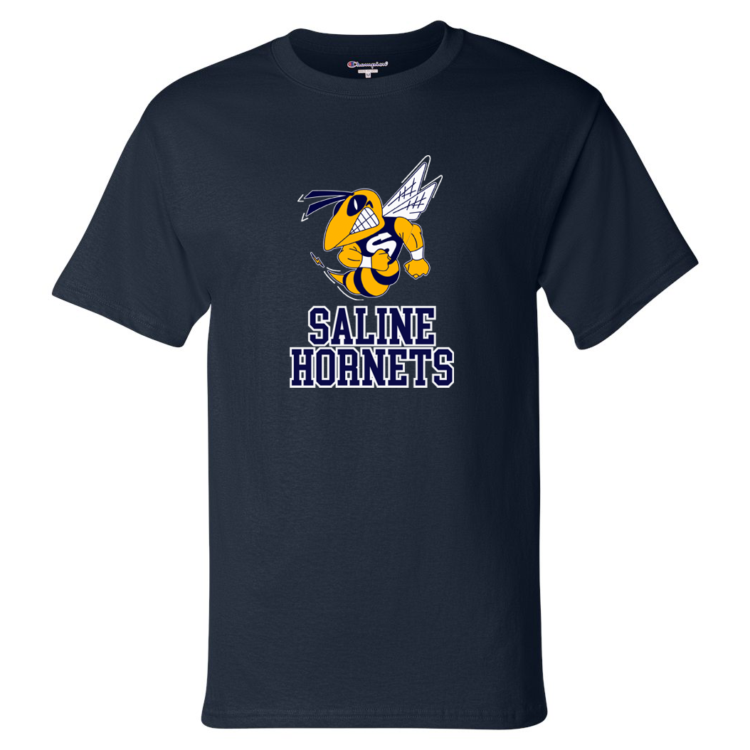Saline Hornets Hockey Champion Short Sleeve T- Shirt