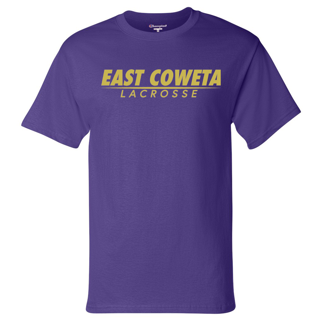 East Coweta Lacrosse Champion Short Sleeve T- Shirt