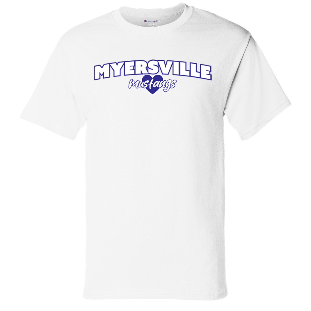 Myersville Elementary School Champion Short Sleeve T- Shirt