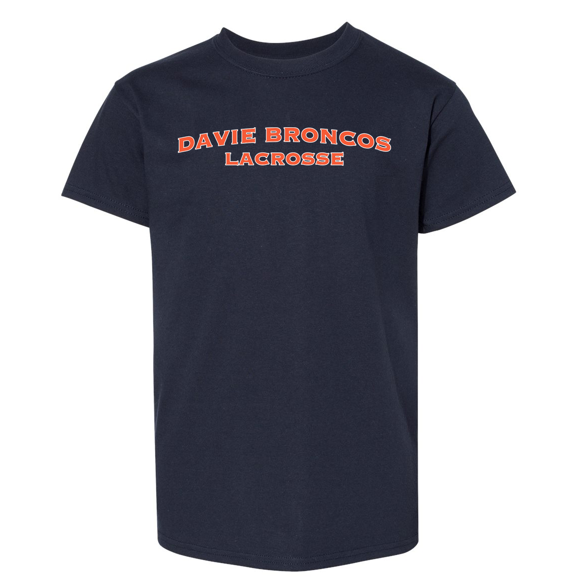 Davie Broncos Lacrosse Champion Short Sleeve T-Shirt