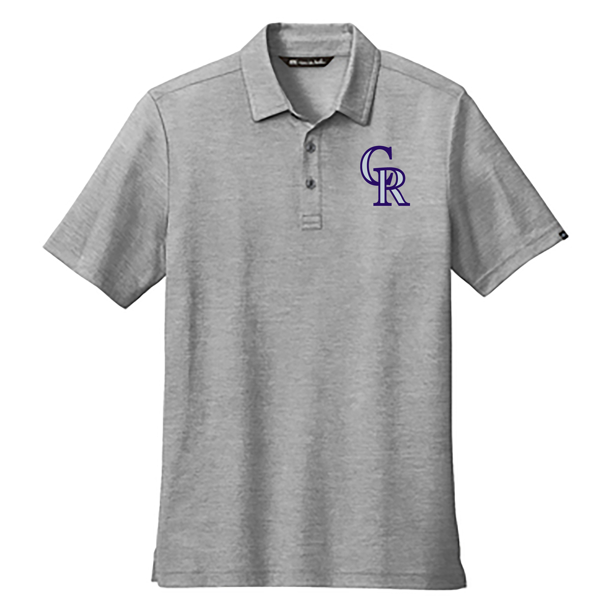 Calgary Rockies Baseball TravisMathew Oceanside Heather Polo