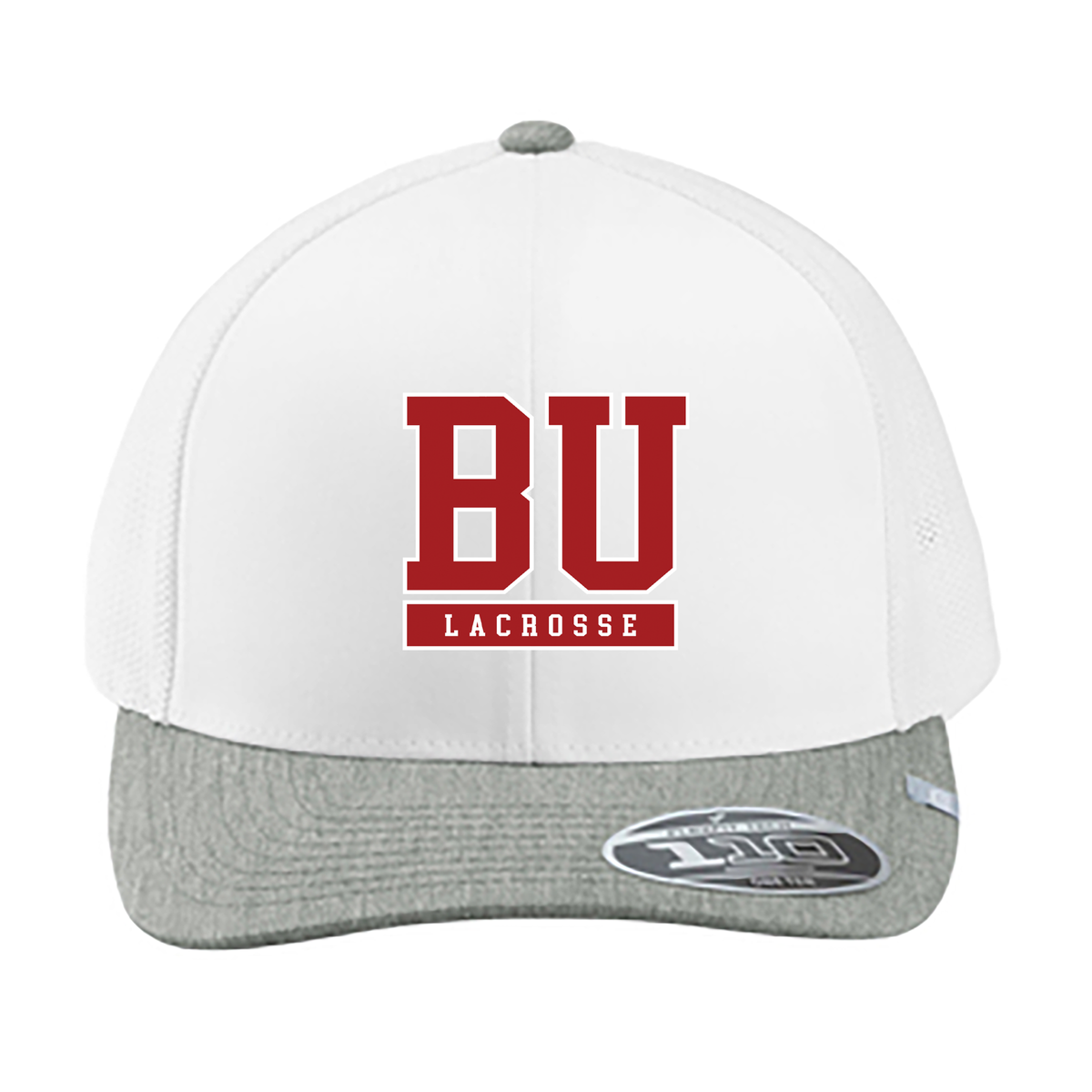 Boston University Lacrosse TravisMathew Cruz Colorblock Trucker Cap
