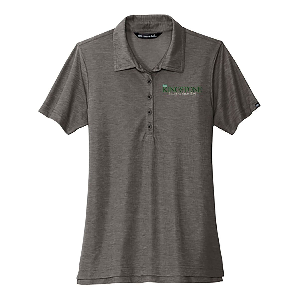 Kingstone Insurance TravisMathew Ladies Oceanside Heather Polo