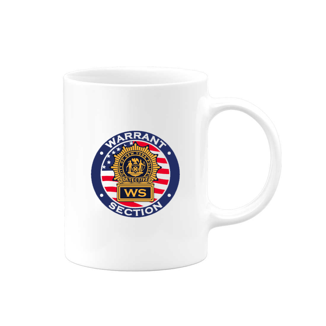 NYPD Warrant Section Team Mug