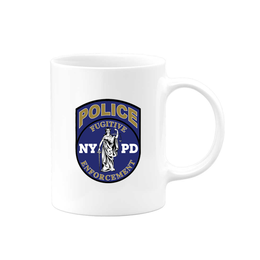 NYPD Warrant Section Team Mug